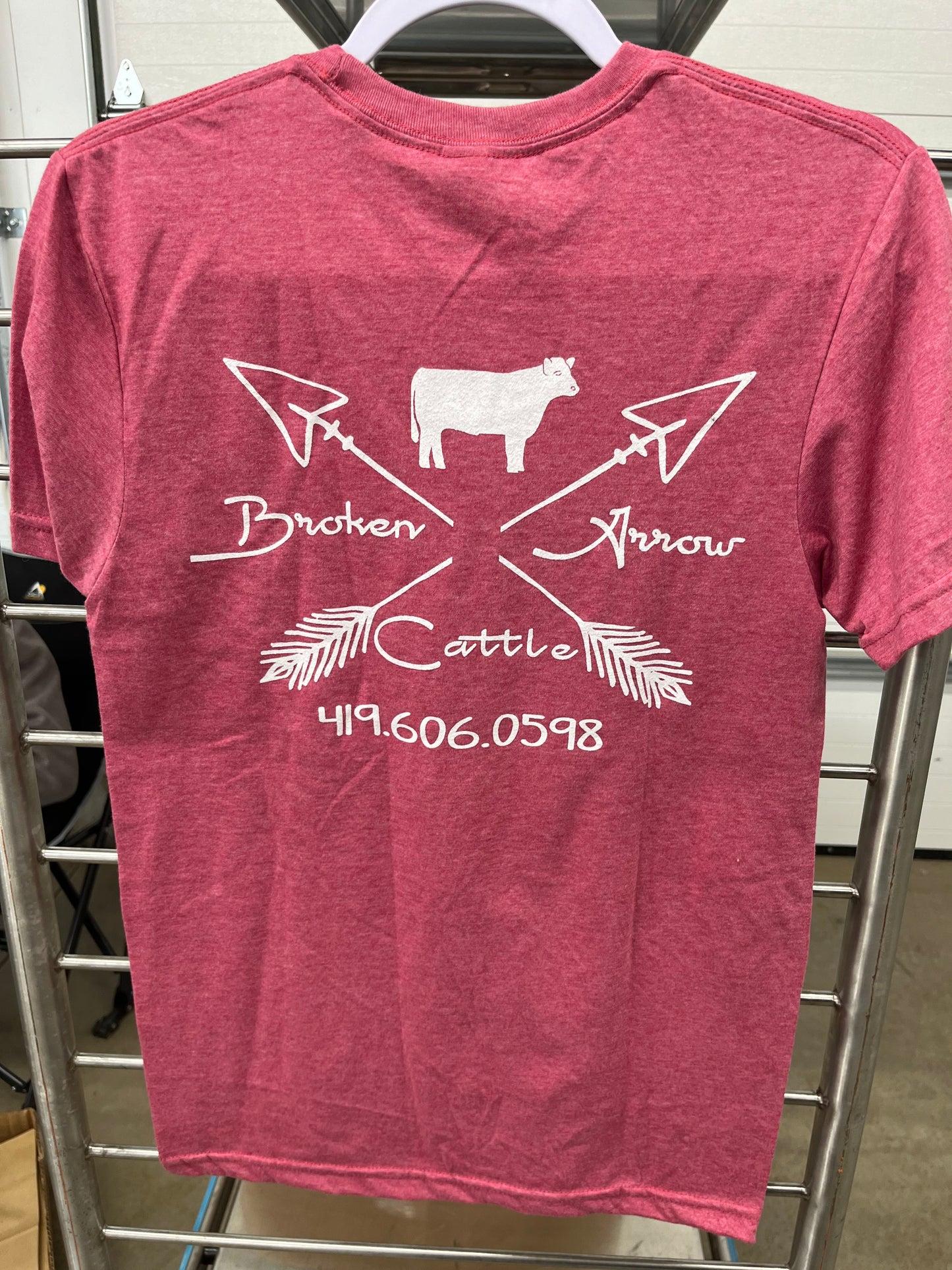 Red Eat Beef Tshirt