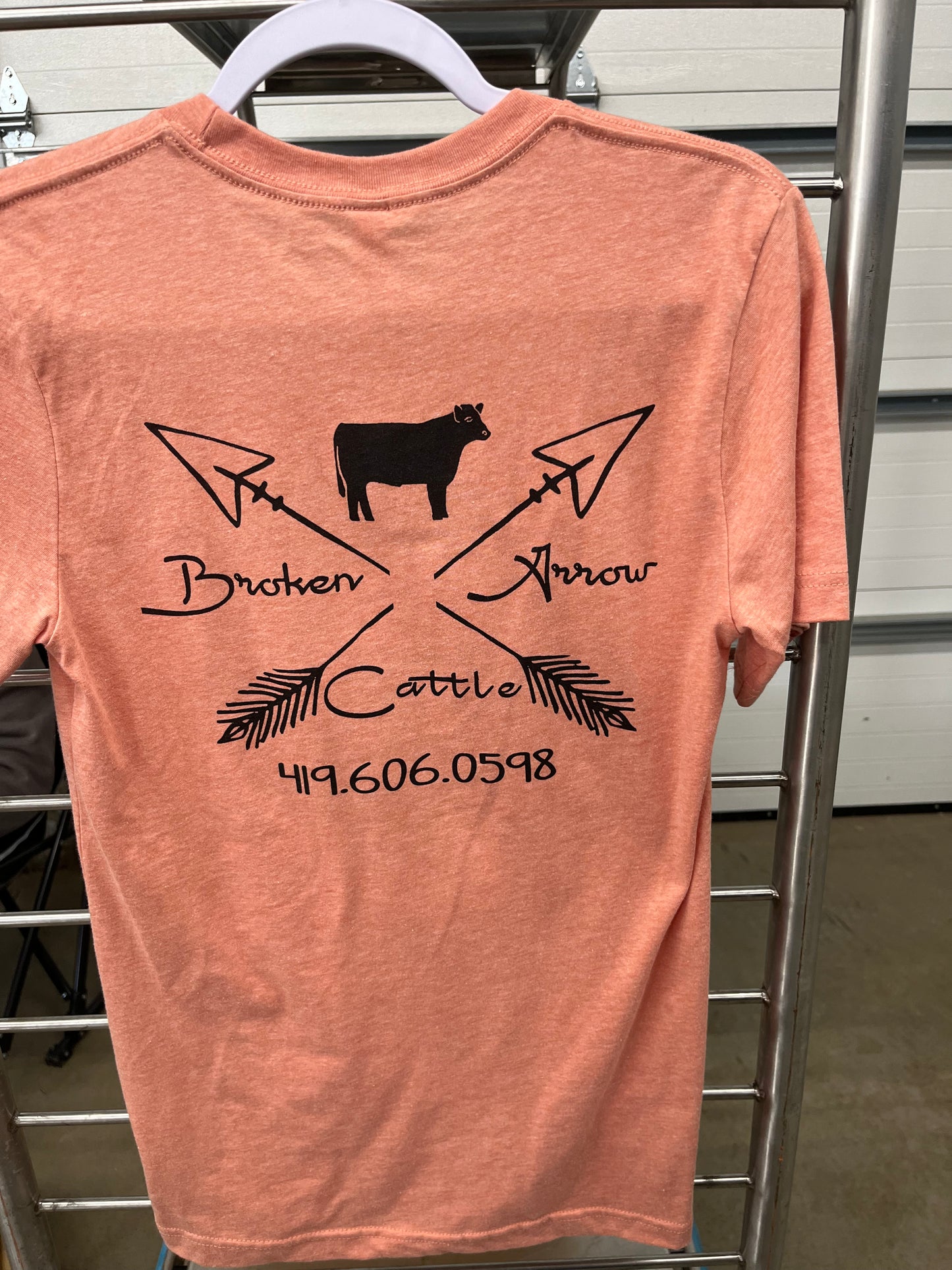 Peach Eat Beef Tshirt