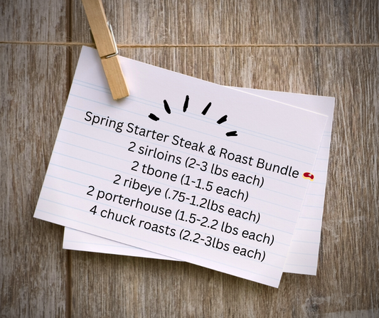 Spring Starter Steak & Roast Bundle 🥩