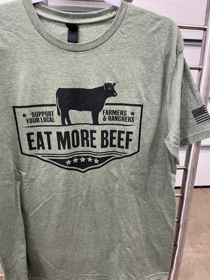 Green Eat Beef Tshirt